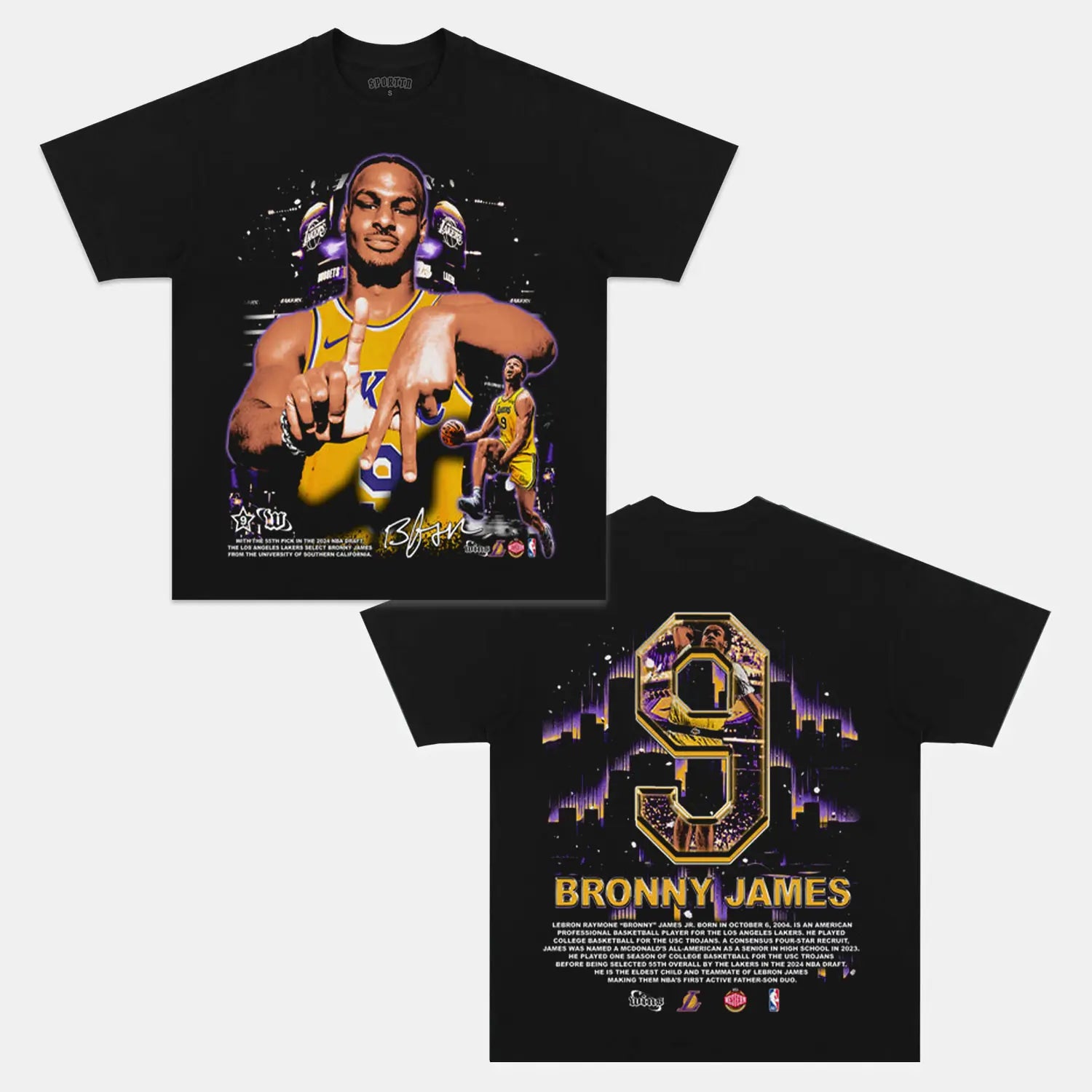 BRONNY TEE Style001 - clothing by TeeHivey.com (Image 1)