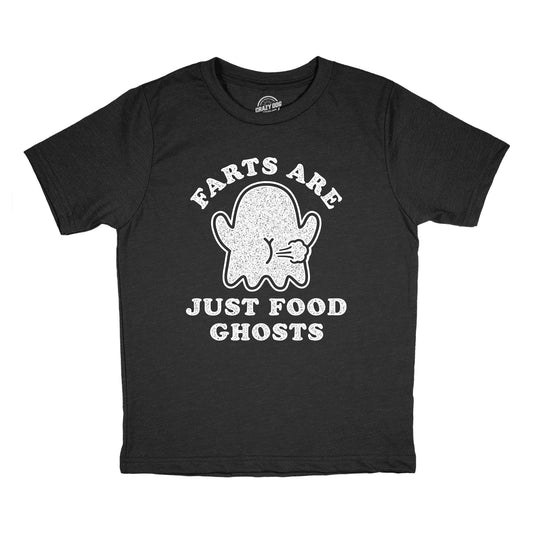 Farts Are Just Food Ghosts Youth T Shirt
