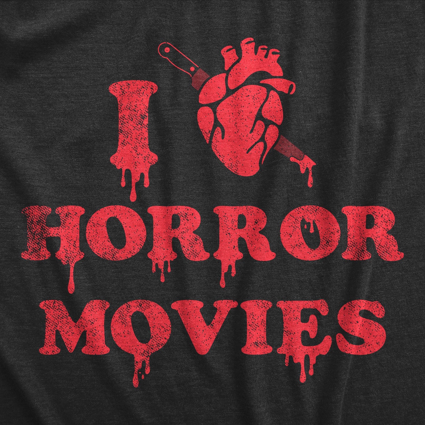 I Heart Horror Movies Women's T Shirt