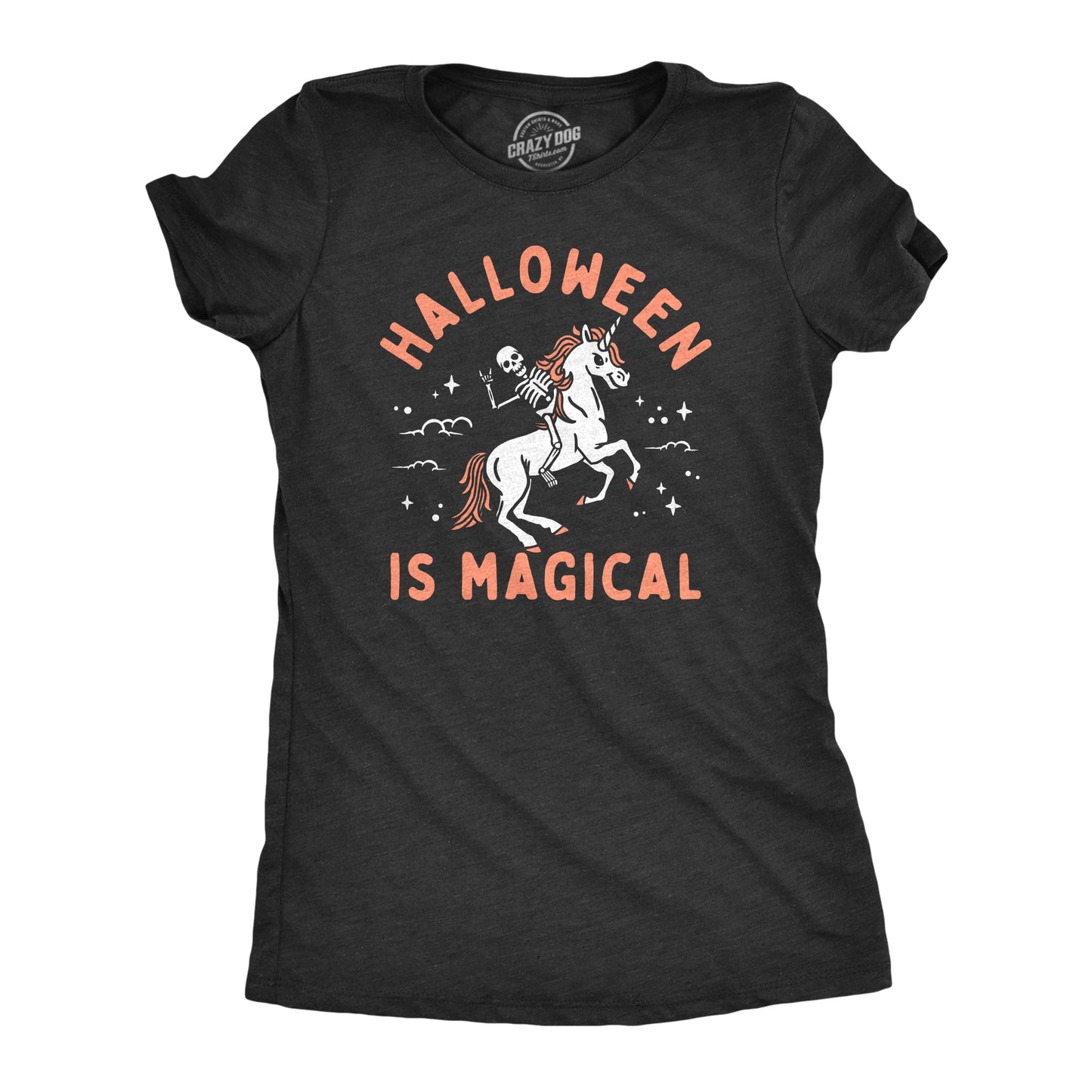 Halloween Is Magical Women's T Shirt - clothing by TeeHivey.com (Image 1)