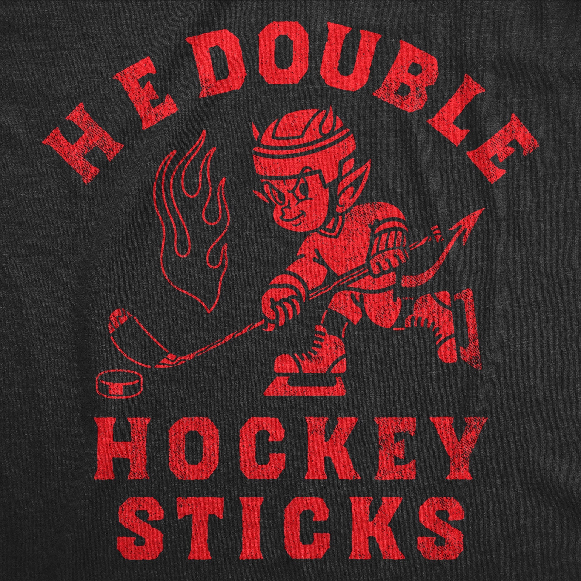 H E Double Hockey Sticks Men's T Shirt - clothing by TeeHivey.com (Image 2)