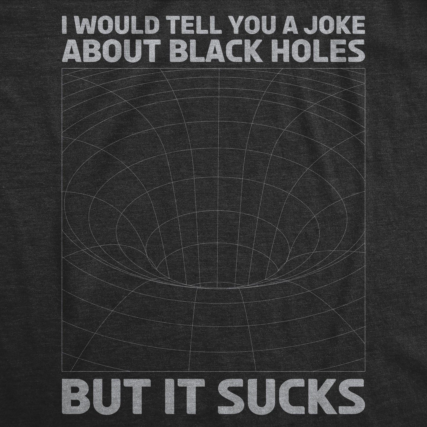 I Would Tell You About Black Holes But It Sucks Men's T Shirt