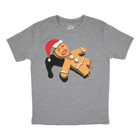 Half Eaten Gingerbread Youth T Shirt