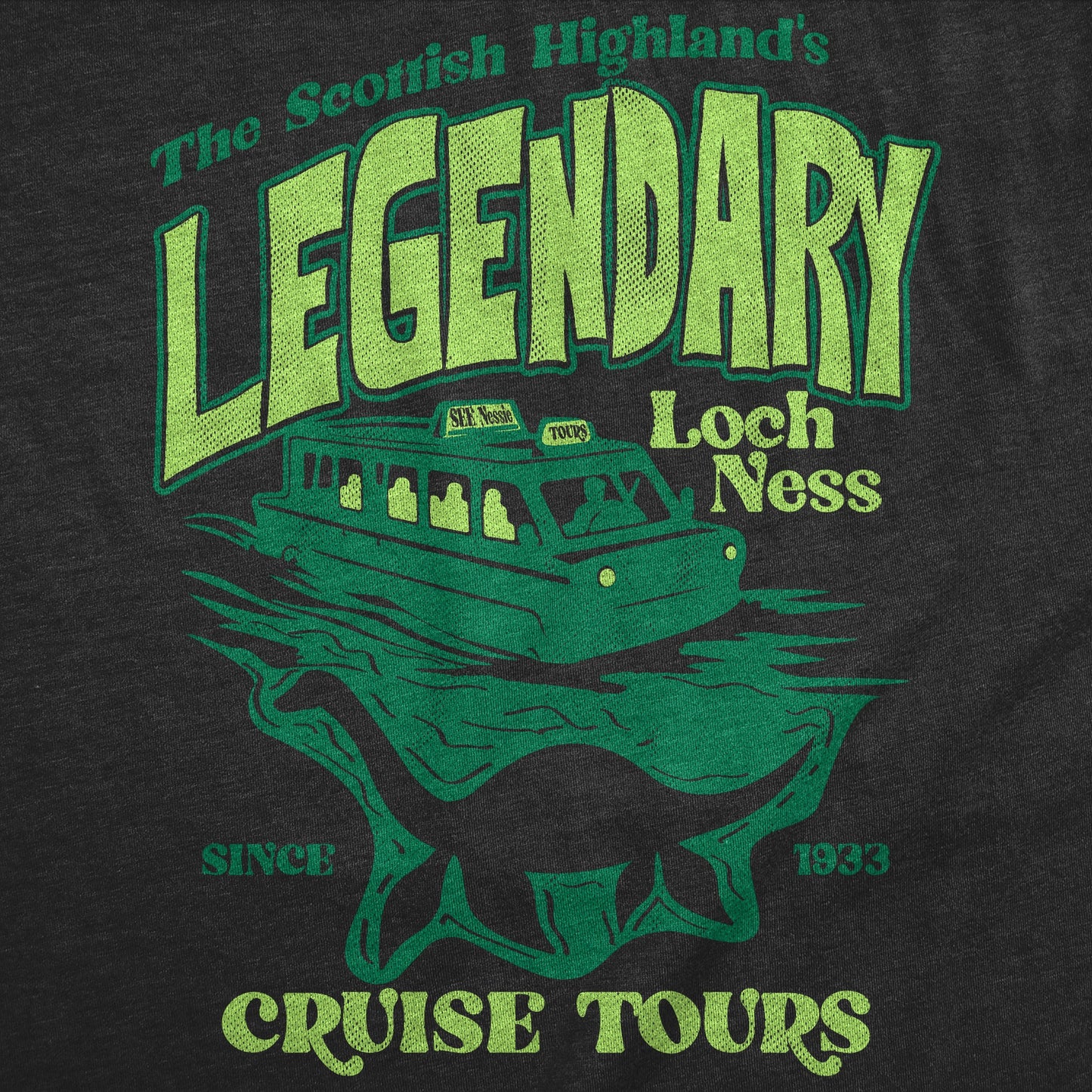 Lengendary Loch Ness Cruise Tours Men's T Shirt