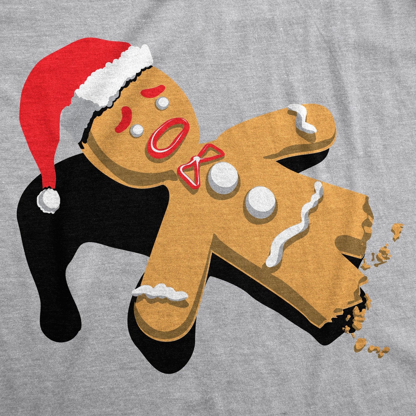 Half Eaten Gingerbread Toddler T Shirt
