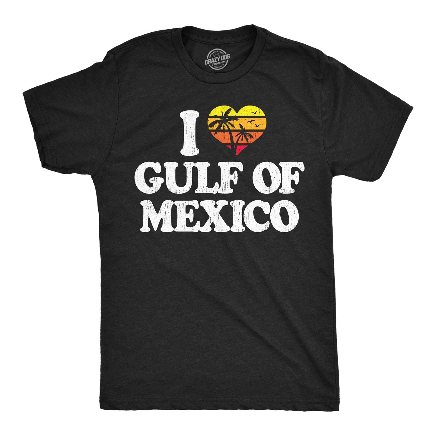 I Heart Gulf Of Mexico Men's T Shirt