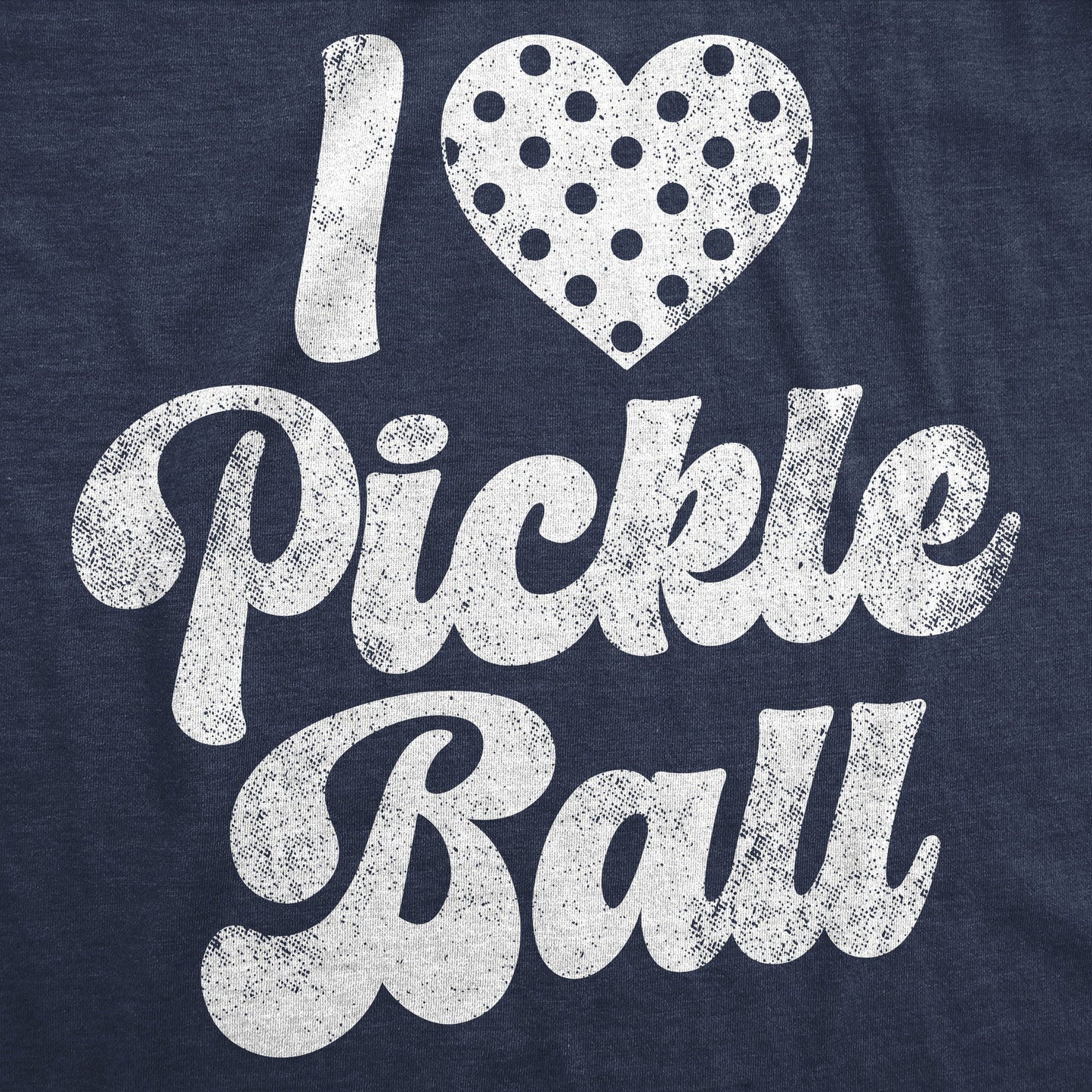 I Heart Pickleball Women's T Shirt