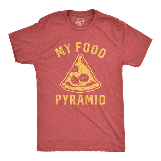 My Food Pyramid Men's T Shirt