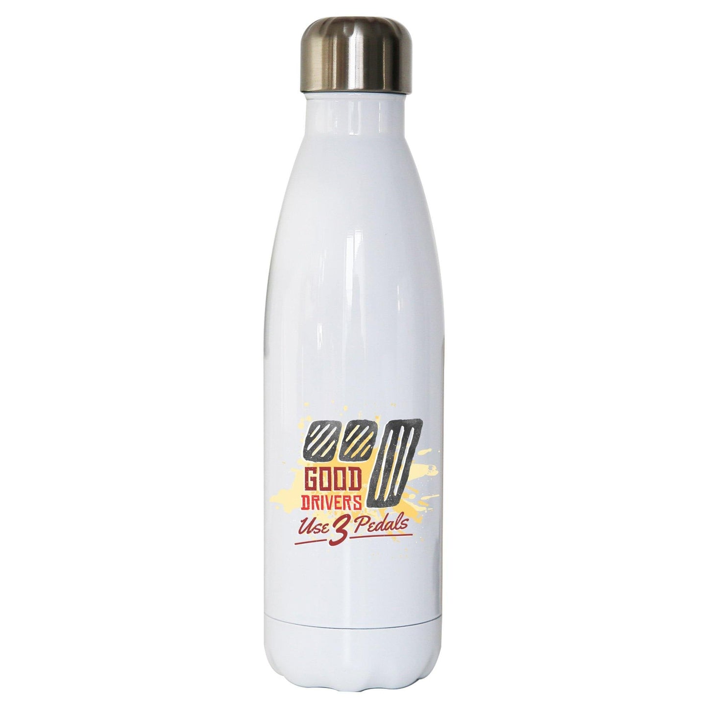 Good drivers funny car water bottle stainless steel reusable