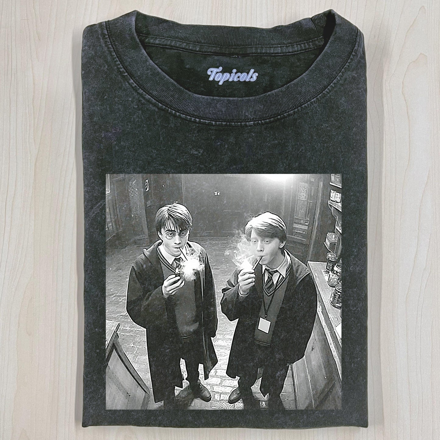 HARRY AND RON SMOKING SHIRT - clothing by TeeHivey.com (Image 1)