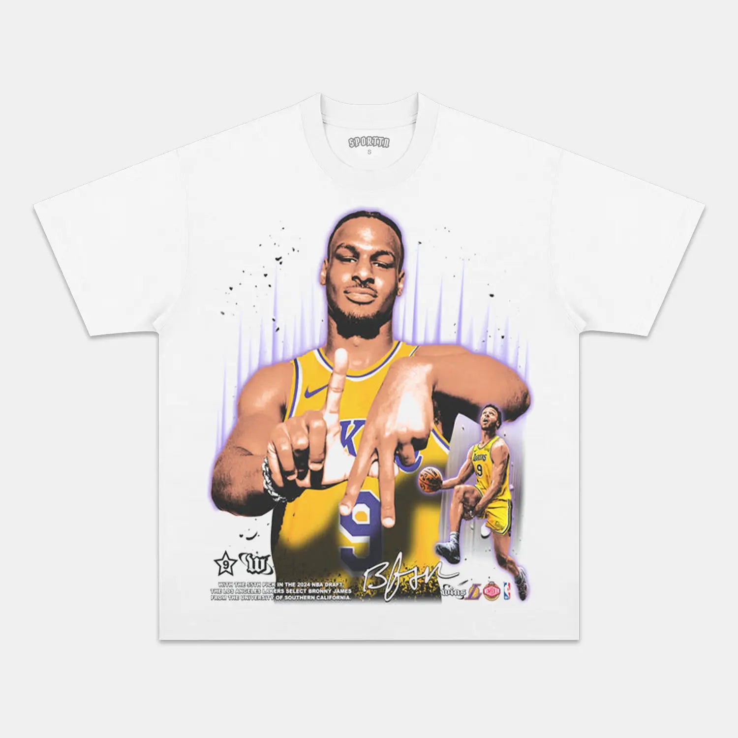 BRONNY V2 TEE Style002 - clothing by TeeHivey.com (Image 2)