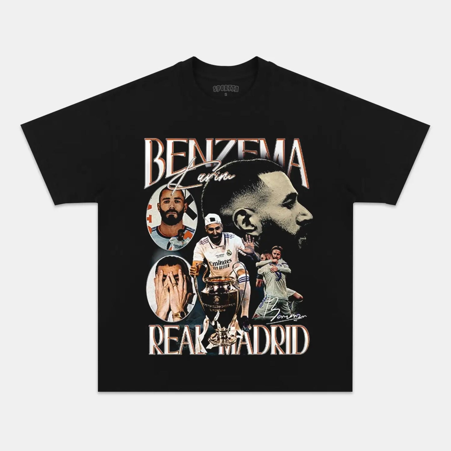 KARIM BENZEMA TEE Style001 - clothing by TeeHivey.com (Image 3)