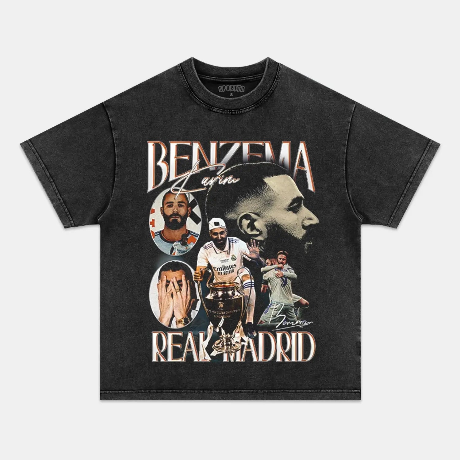 KARIM BENZEMA TEE Style001 - clothing by TeeHivey.com (Image 1)