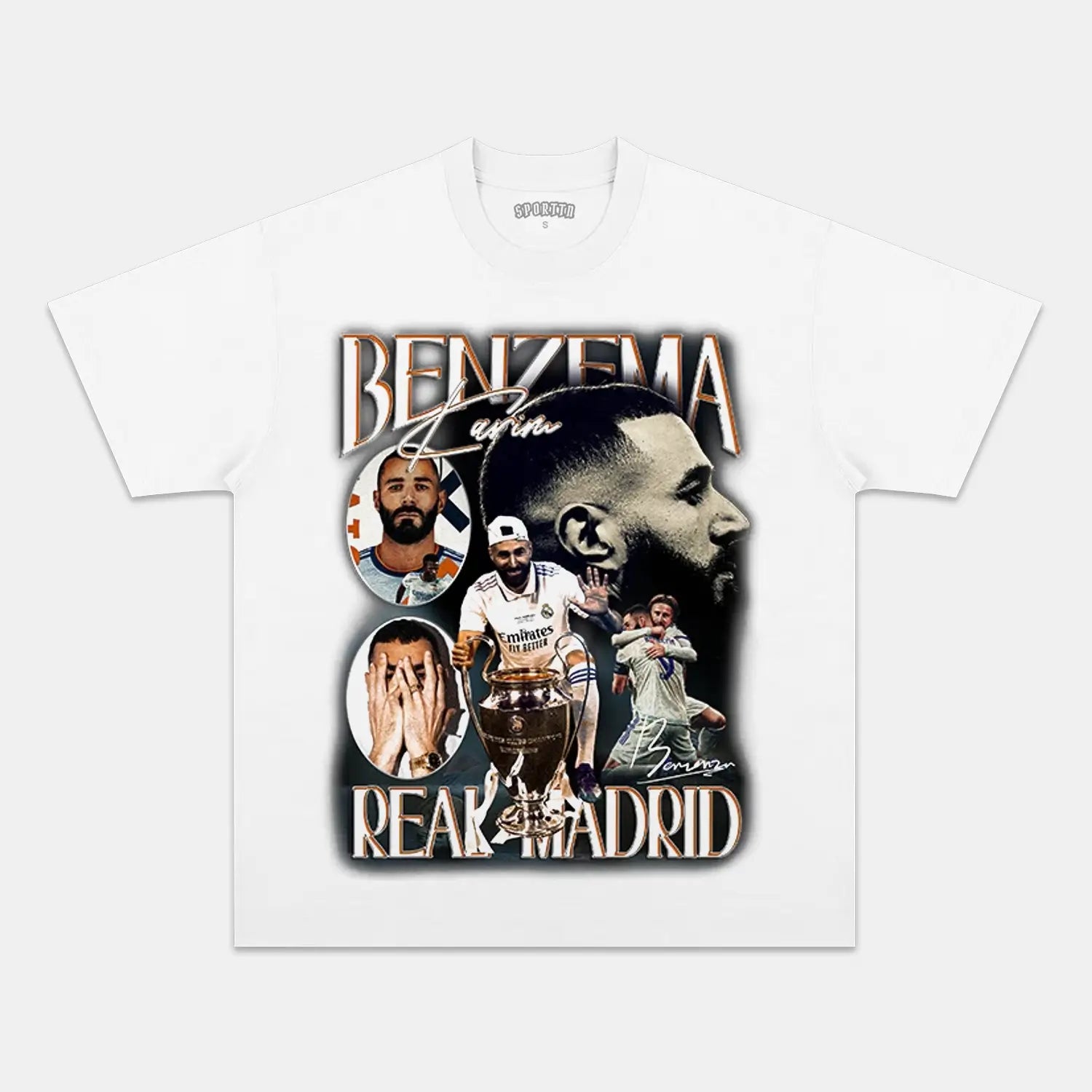 KARIM BENZEMA TEE Style001 - clothing by TeeHivey.com (Image 2)