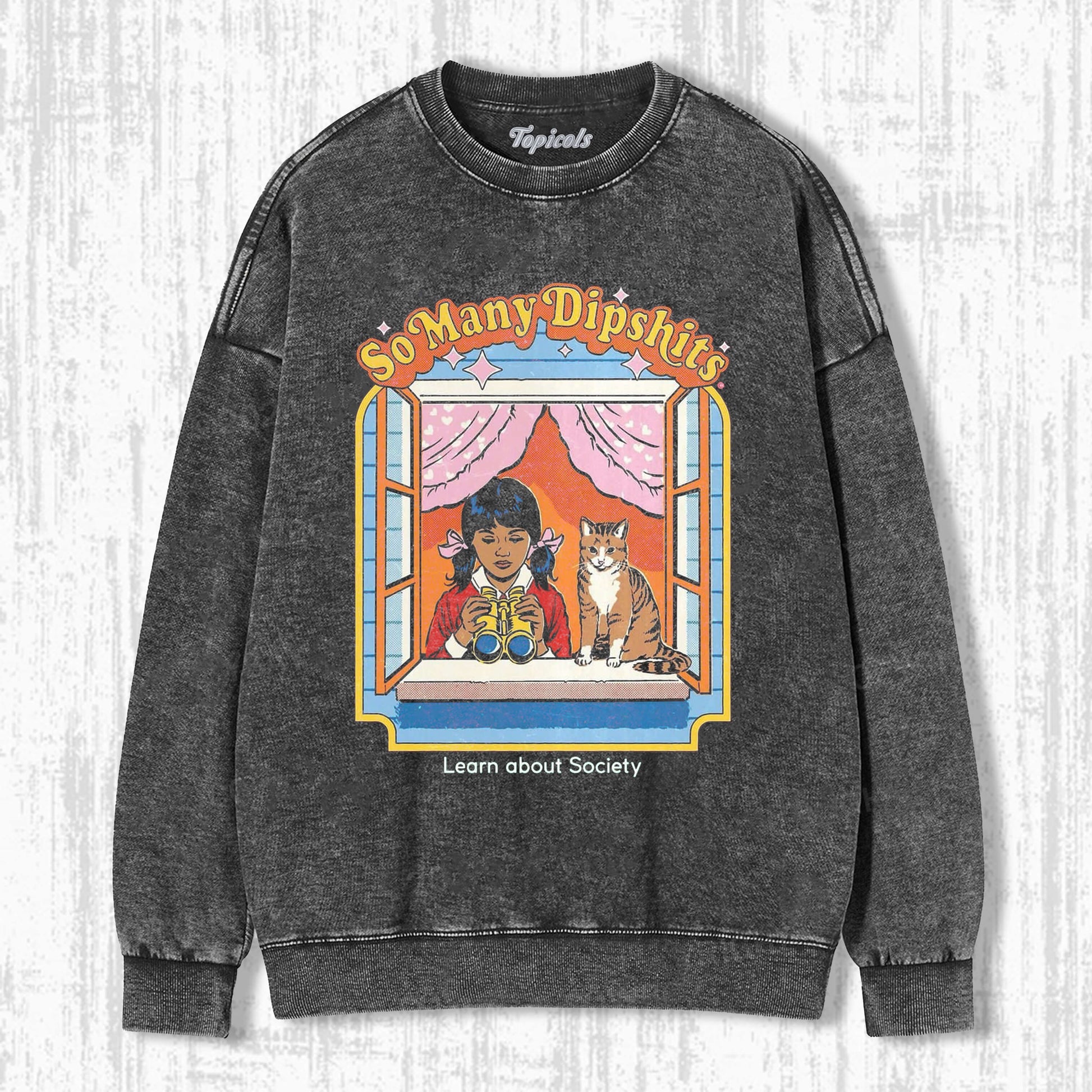 THEY'RE ABSOLUTELY EVERYWHERE KITTY! SWEATSHIRTS - clothing by TeeHivey.com