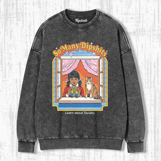 THEY'RE ABSOLUTELY EVERYWHERE KITTY! SWEATSHIRTS - clothing by TeeHivey.com