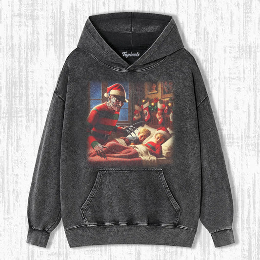 RETRO QUIRKY CHRISTMAS HOODIE Style001