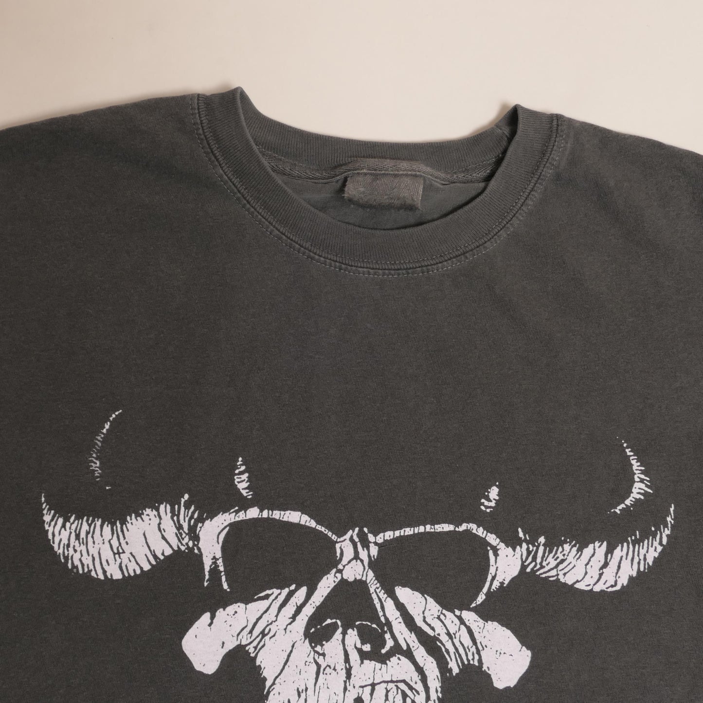 Danzig Band Tee Samhain American Gothic Doom Metal Punk Rock Heavyweight Boxy Fit Ultra Faded Xl (2)