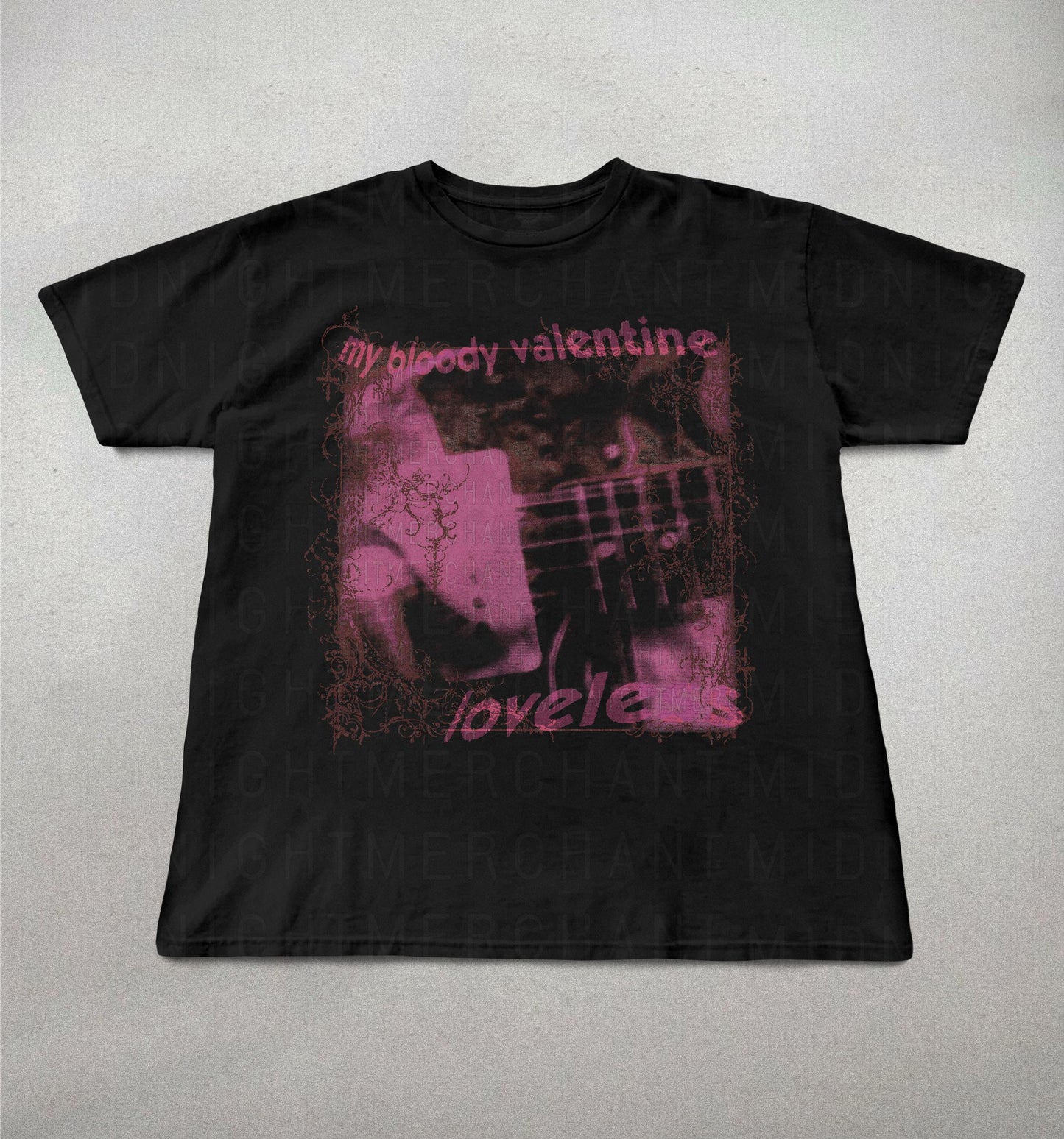 Bloody Valentine Loveless 90s Shoegaze Band Tee 90s Retro Y2k Loveless Tee (2)