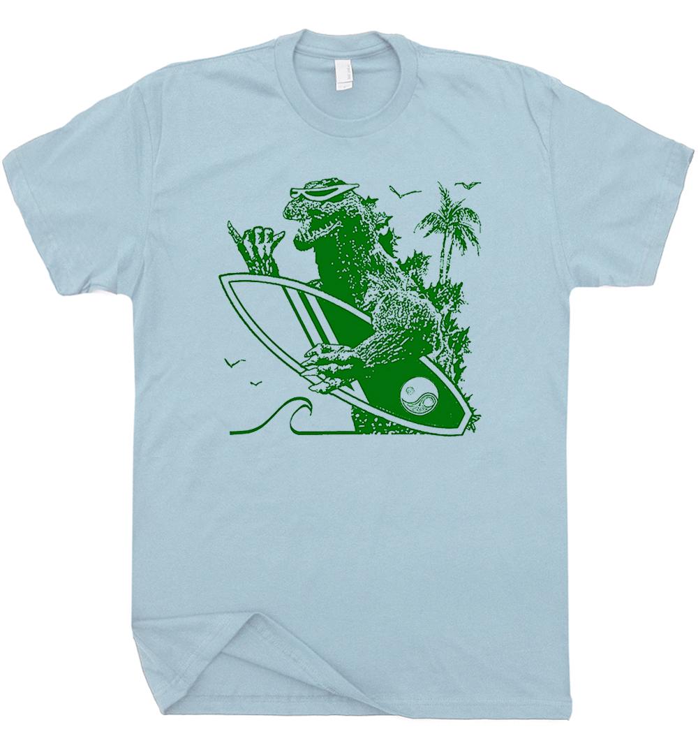 Surfing Vintage Surf Ladies Guys Surfboard Retro Surfing Surfer Tee (2)