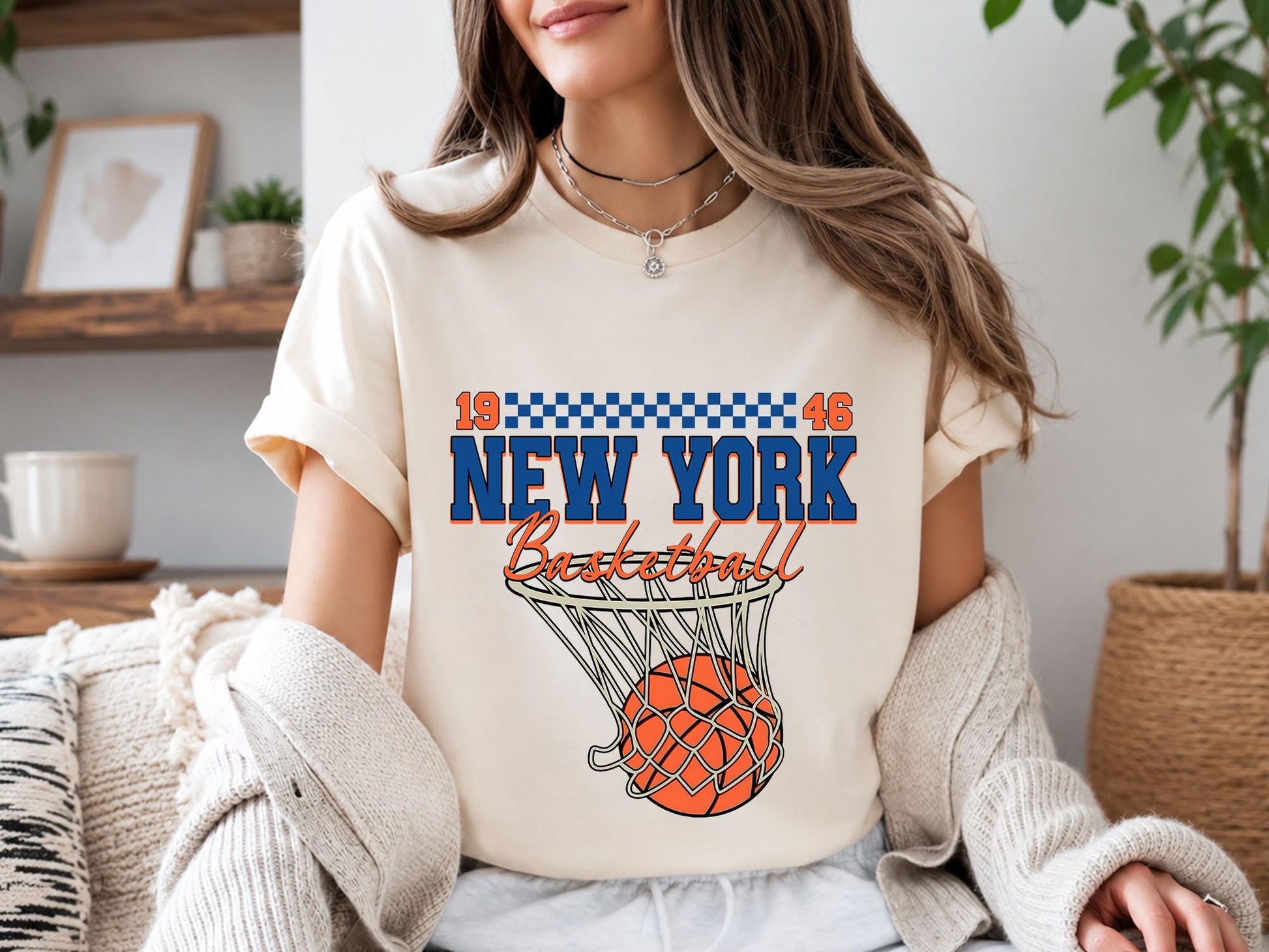 York Basketball 2026 Champions Retro Ny Finals Bound Tee York Basketball Game Day Ny Fan (2)