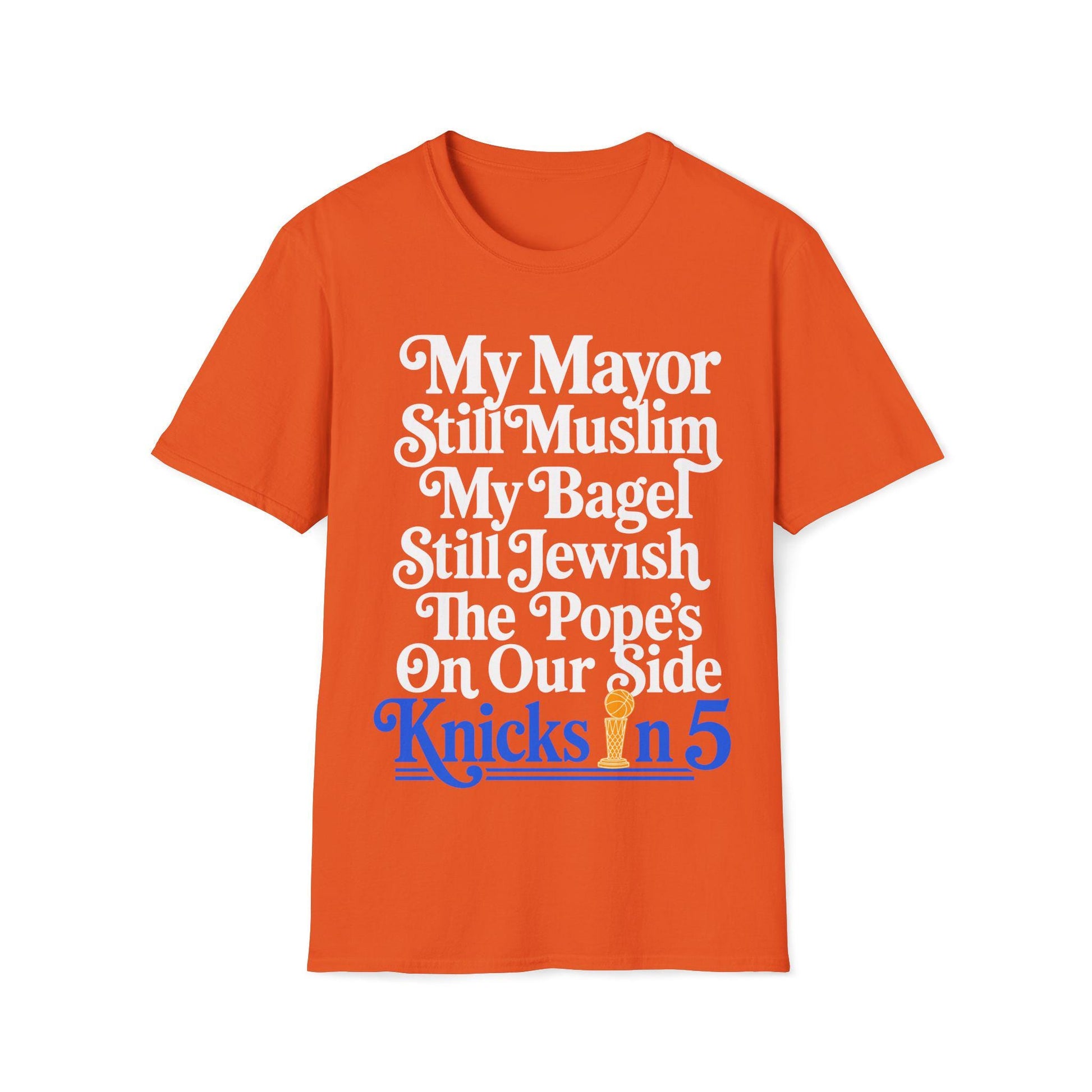 Mayor Still Muslim Bagel Still Jewish Pope'S Side Knicks (2)