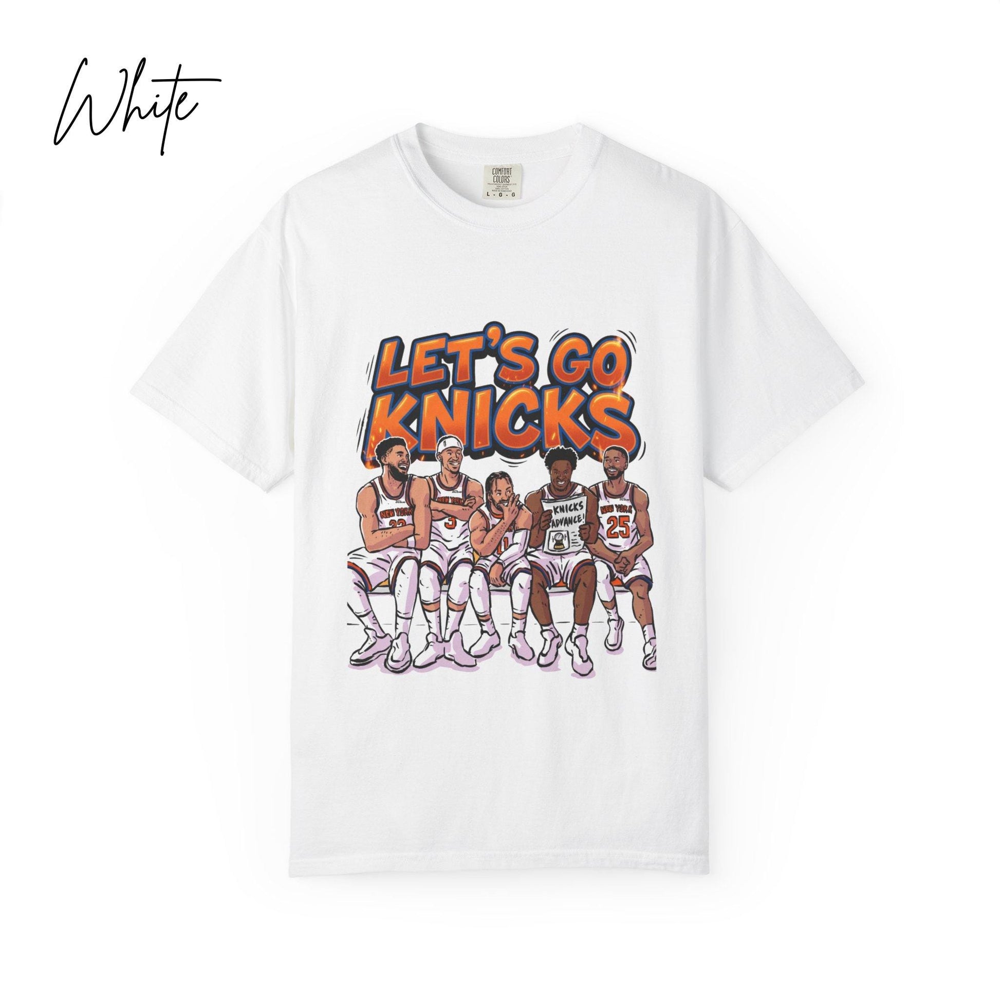 Let'S Go Knicks Vintage York Basketball Retro Hoops Fan Nyc Basketball Him (2)