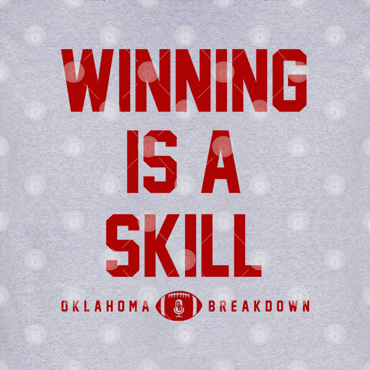 Winning Is A Skill Oklahoma Breakdown T Shirt