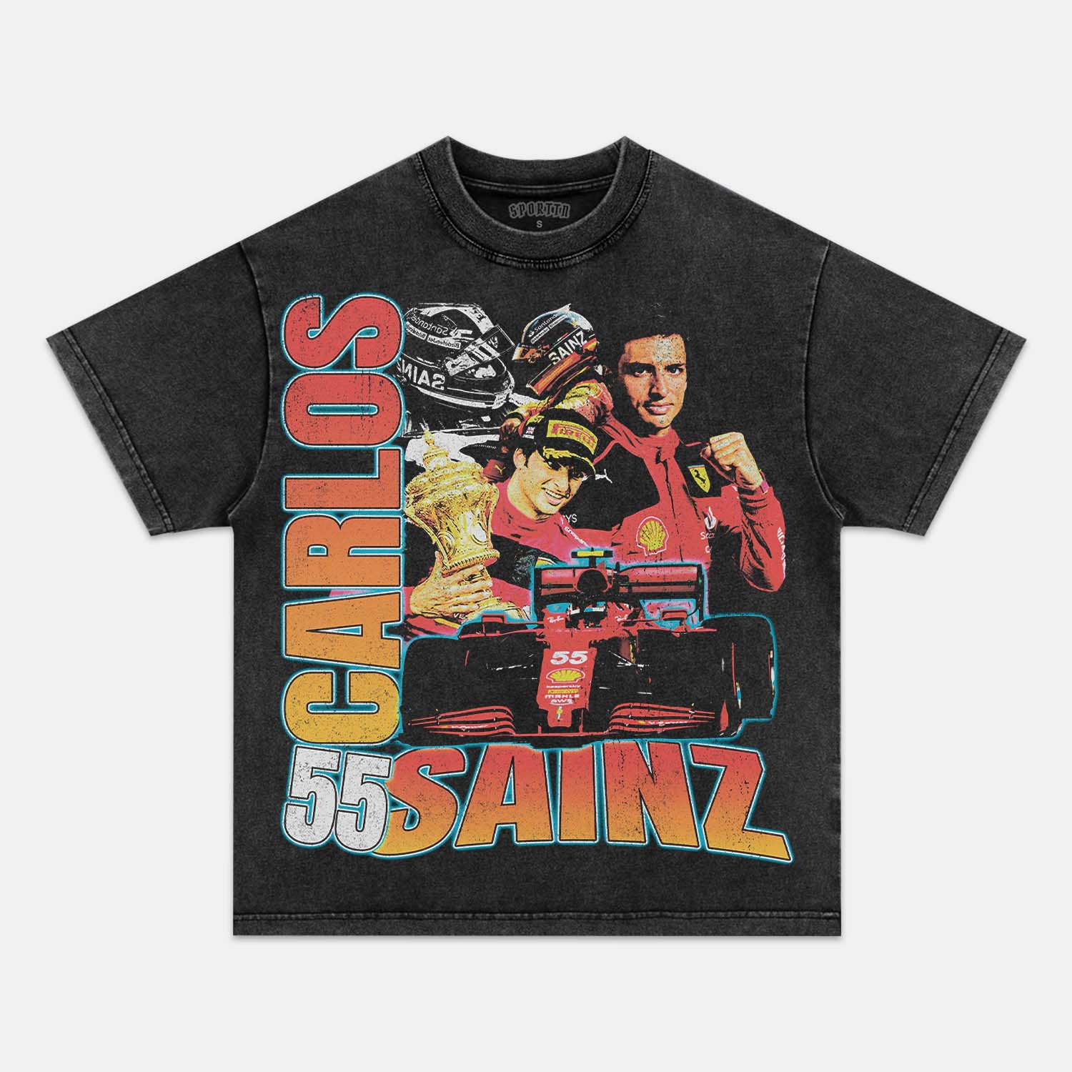 CARLOS SAINZ TEE Style001 - clothing by TeeHivey.com (Image 2)