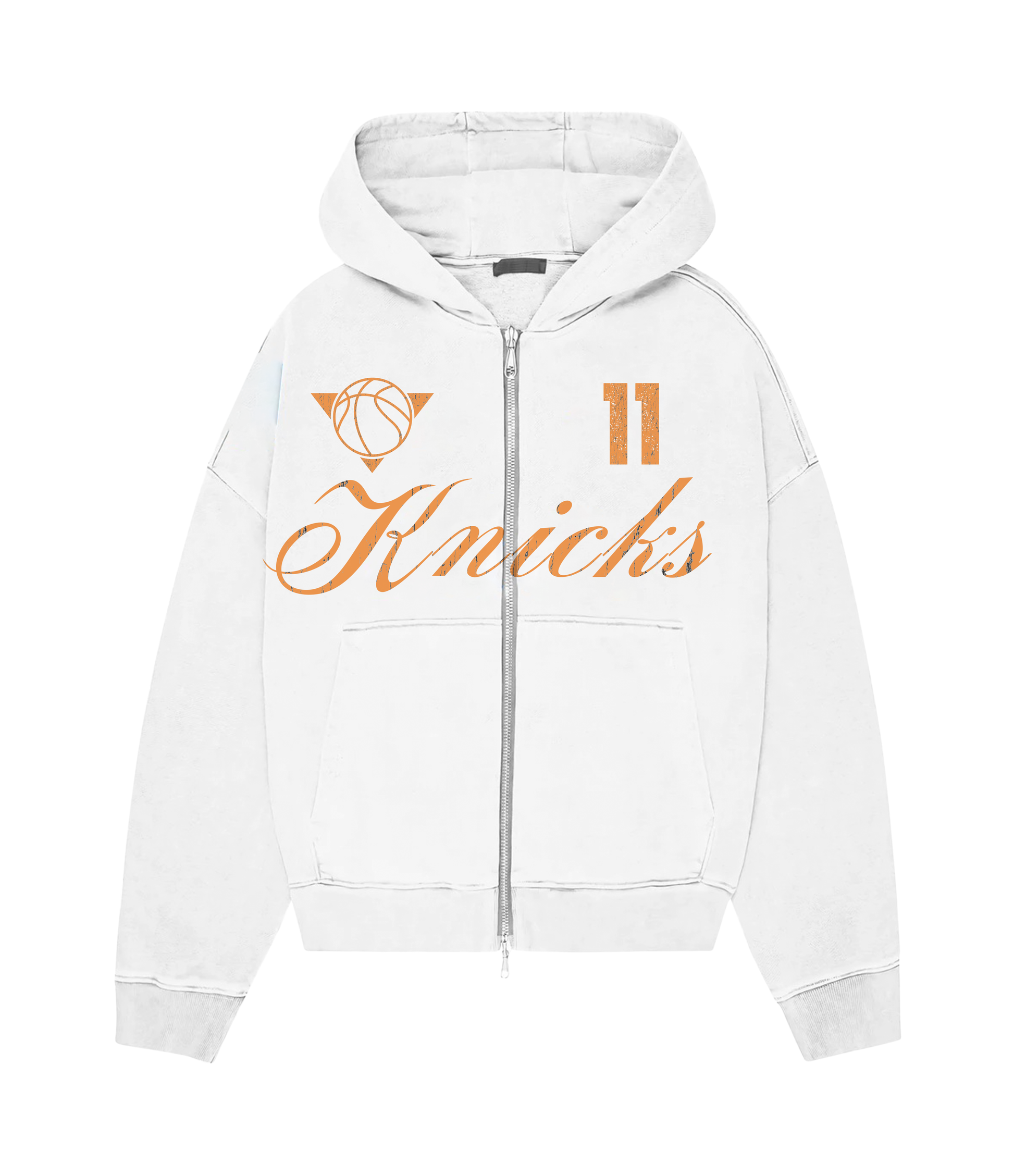 NEW YORK ZIP HOODIE - clothing by TeeHivey.com (Image 1)