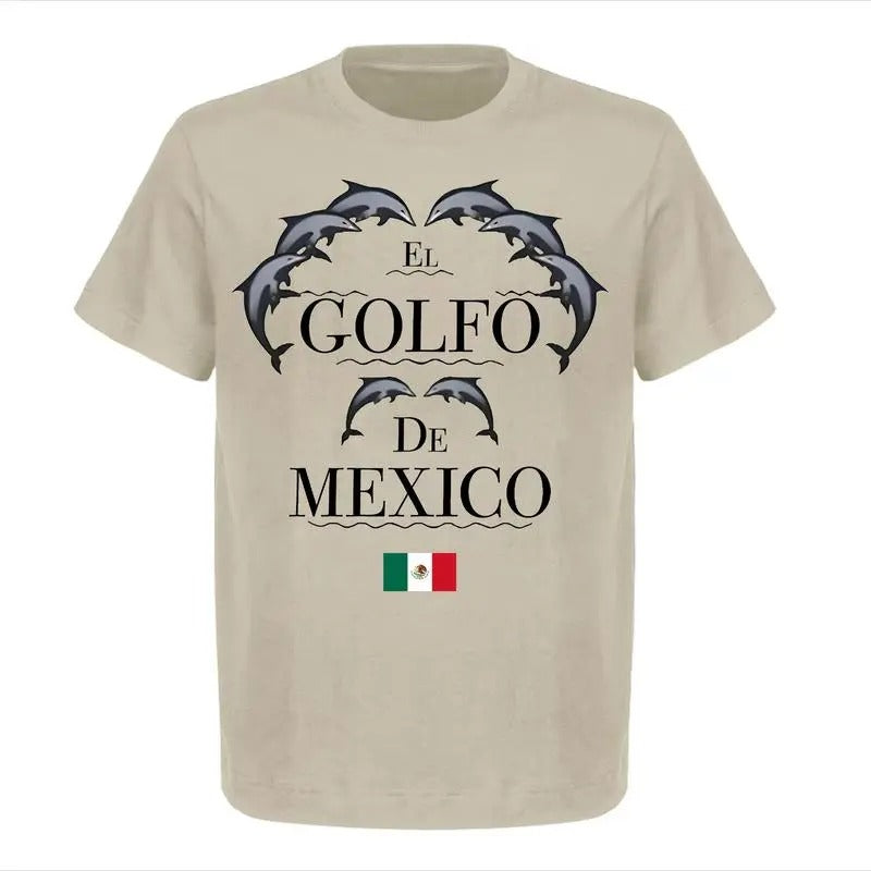 [100% Cotton] El Golfo De Mexico Shirt, Patricio Campillo T-Shirt, Gulf Of Mexico, Gift for Women for Men, Casual Top for Unisex, Menswear Graphic Tee