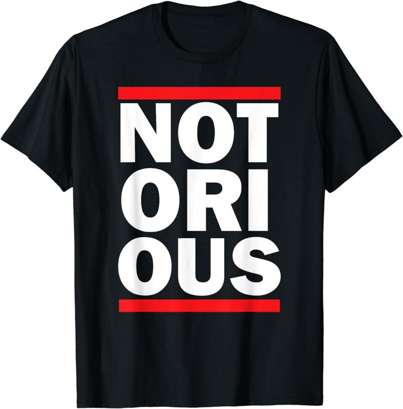 [100% Cotton] Notorious T-Shirt Women men