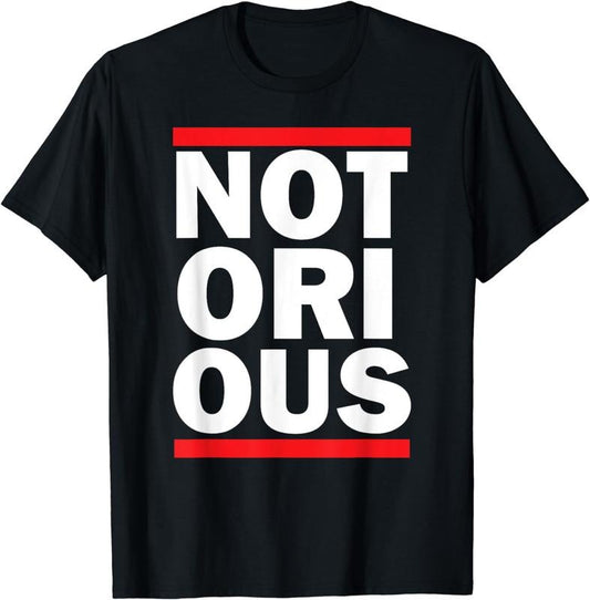 [100% Cotton] Notorious T-Shirt Women men