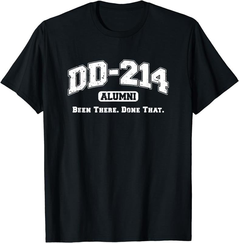 [100% Cotton]DD-214 Alumni Been There Done That Military Veteran Humor T-Shirt - clothing by TeeHivey.com