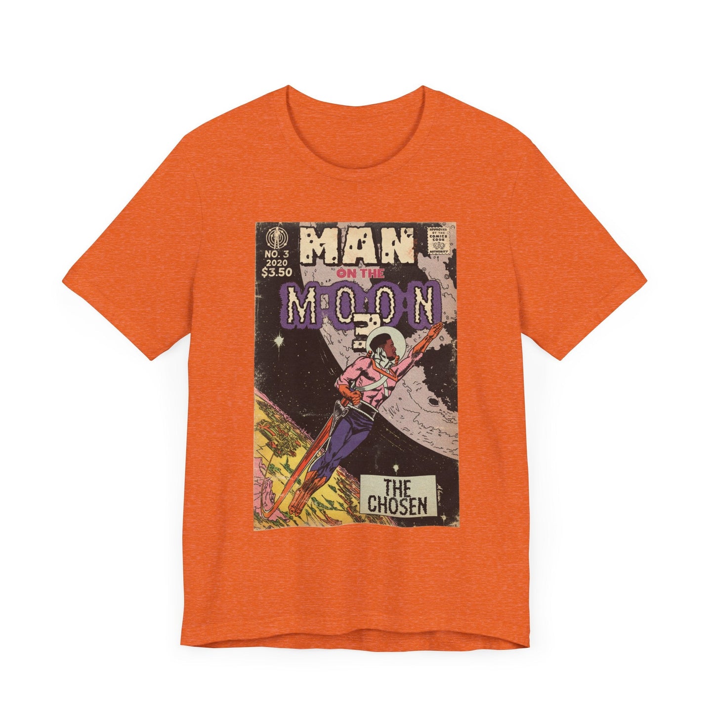 Man on the Moon 3 - Unisex Jersey T-Shirt