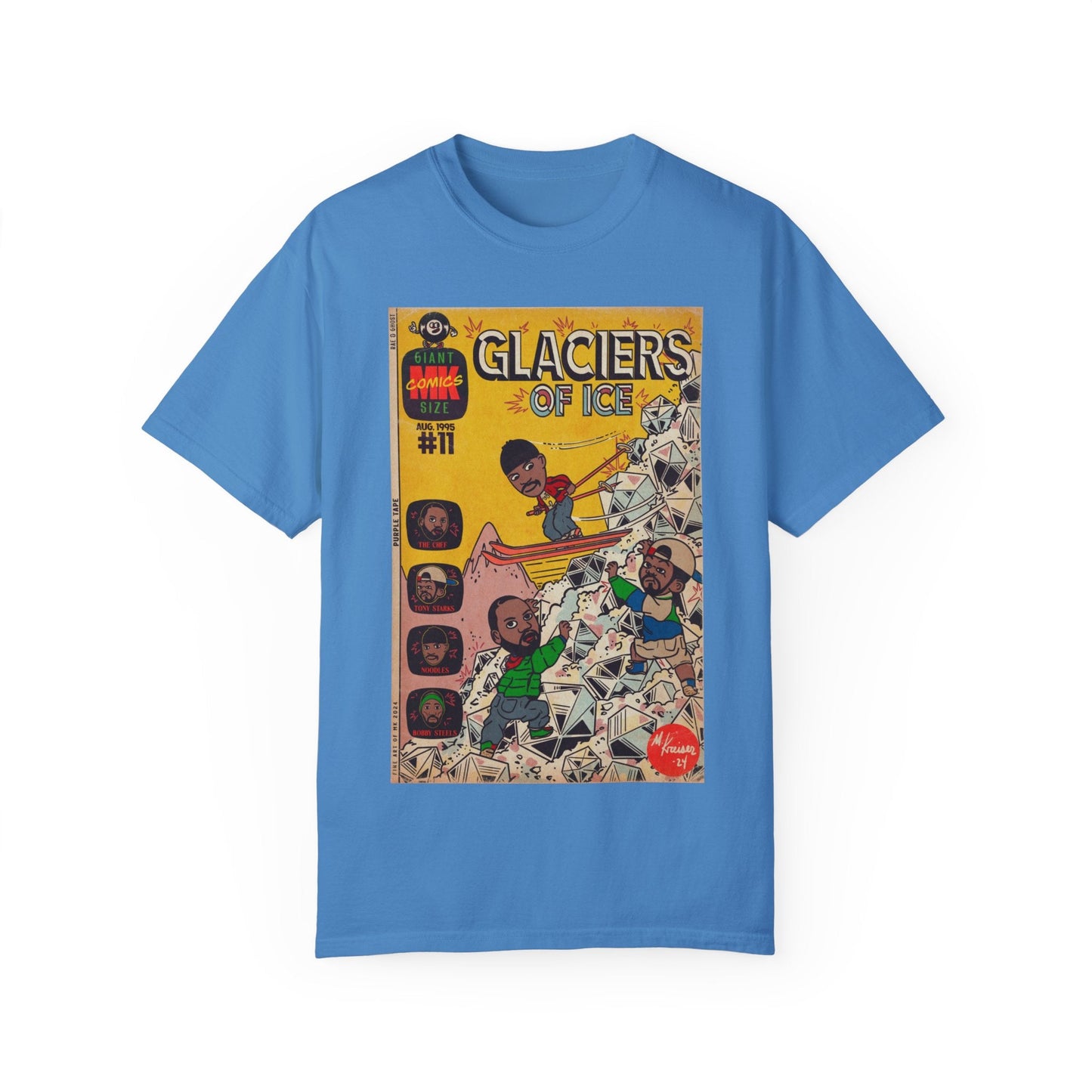 Glaciers of Ice - Unisex Comfort Colors T-shirt