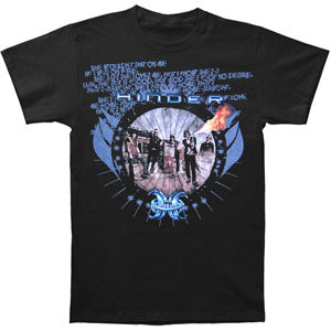 Black Flames Photo Tour T-shirt