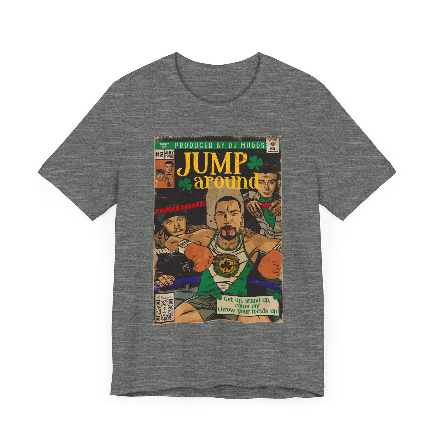 Jump Around -  Unisex Jersey Short Sleeve Tee