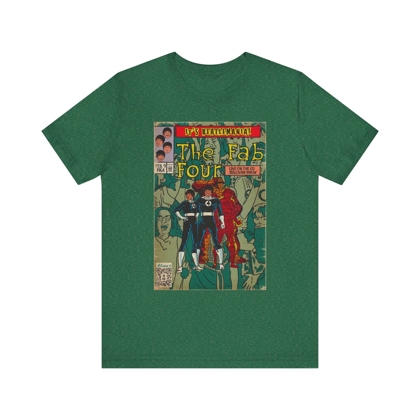 Beatlemania -  Unisex Jersey Short Sleeve Tee