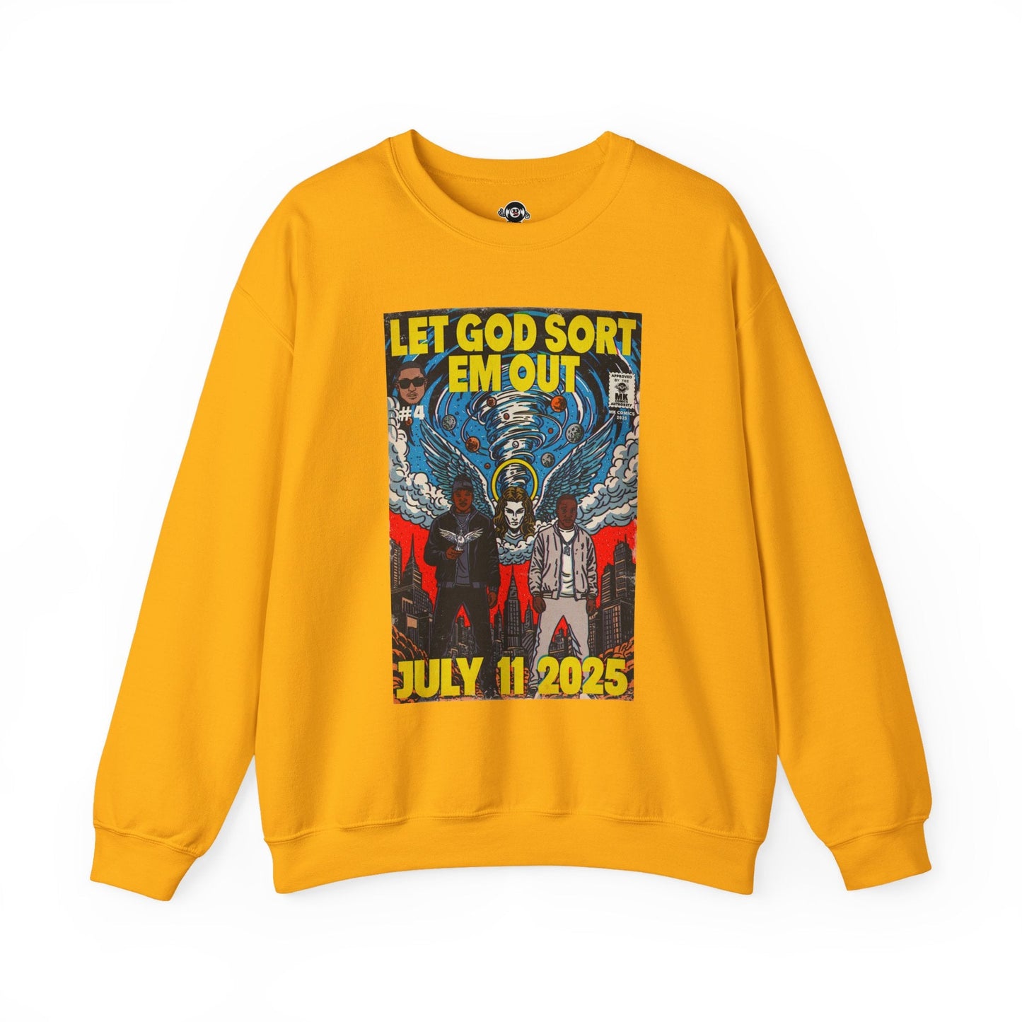 Let God Sort Em Out - Unisex Heavy Blendâ„¢ Crewneck Sweatshirt