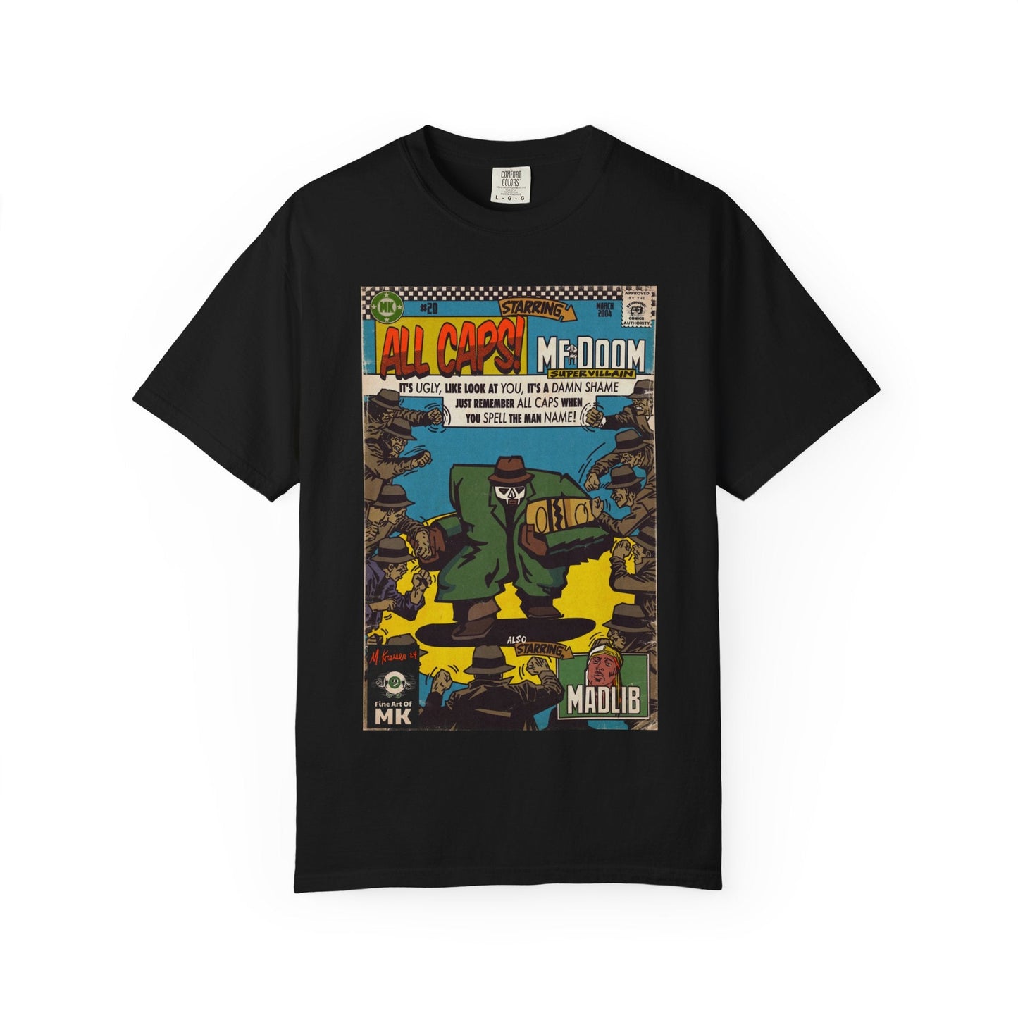 All Caps - Unisex Comfort Colors T-shirt