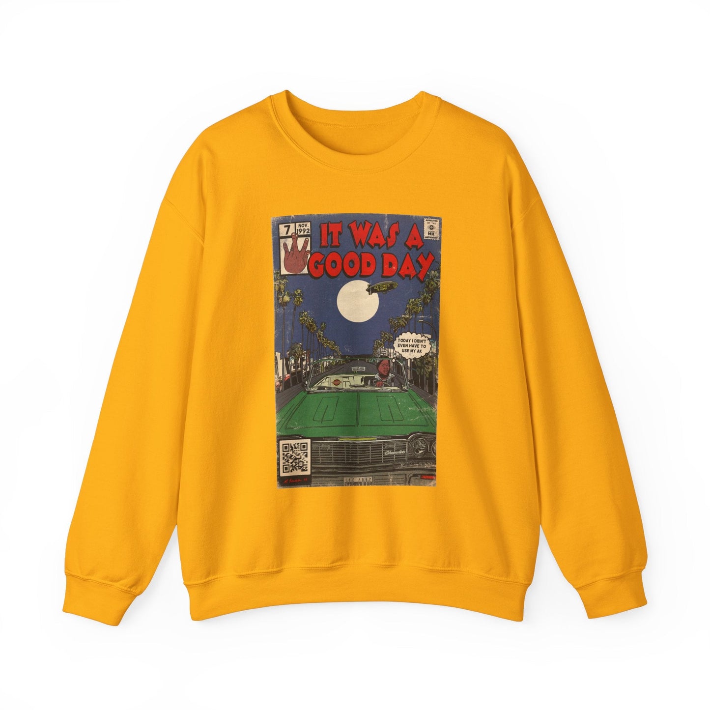 It Was a Good Day - Unisex Heavy Blendâ„¢ Crewneck Sweatshirt