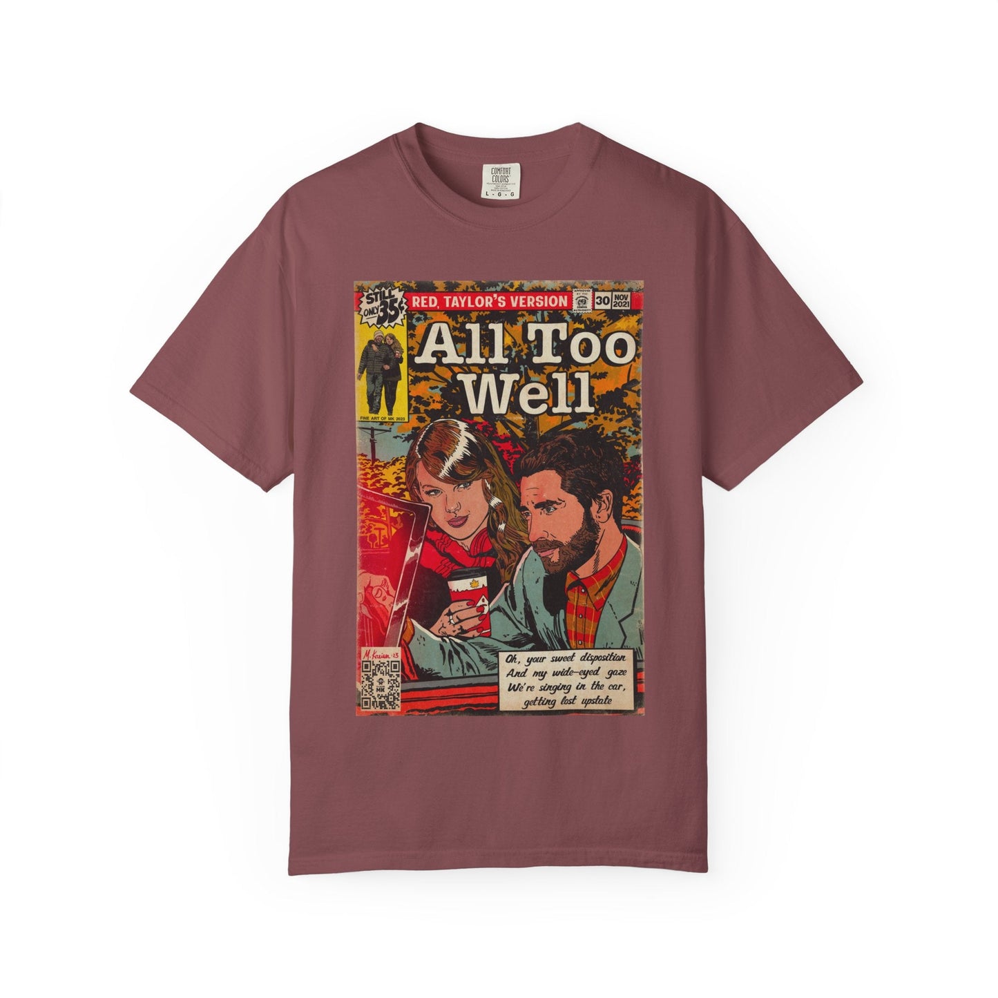 All Too Well - Unisex Comfort Colors T-shirt