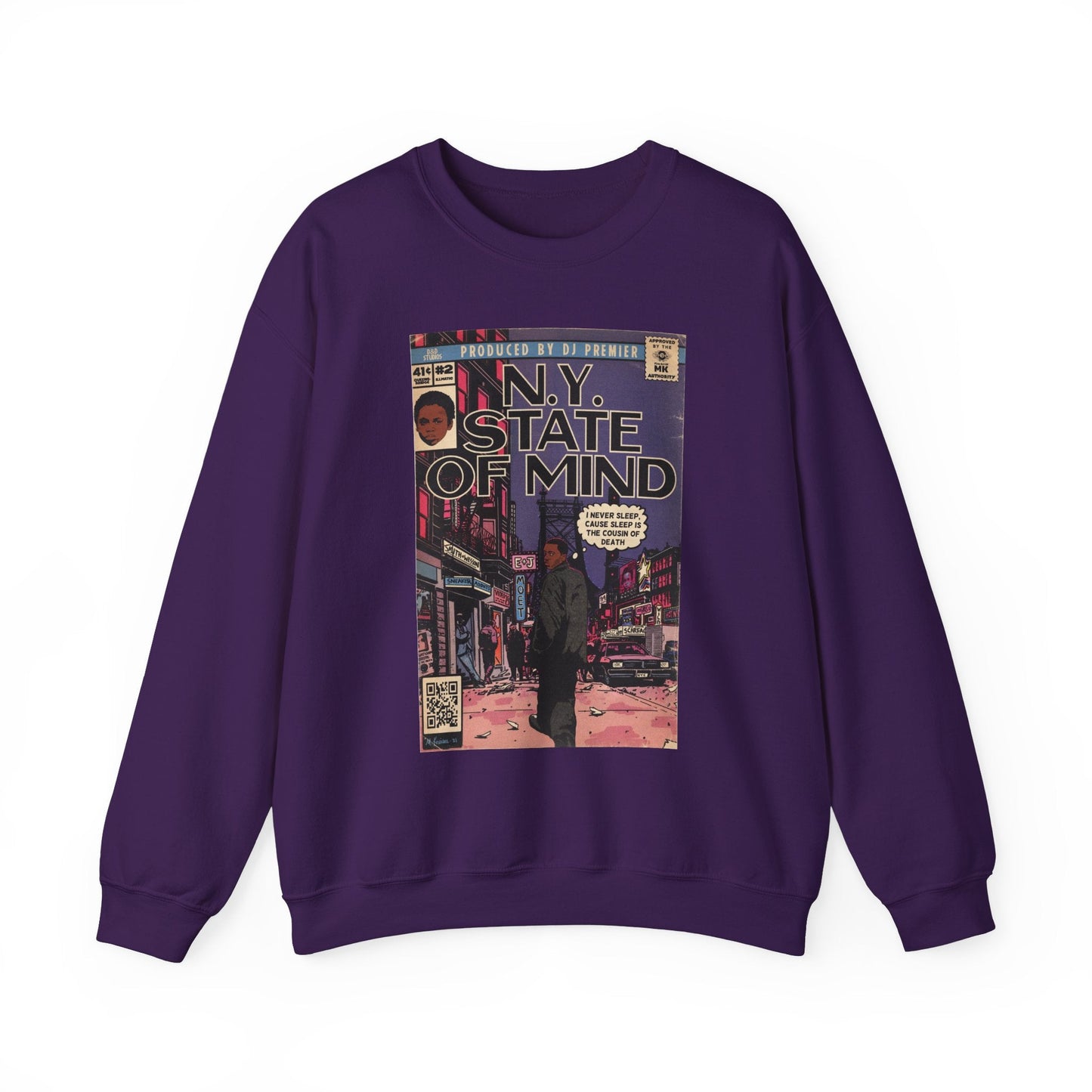 NY State of Mind - Unisex Heavy Blendâ„¢ Crewneck Sweatshirt