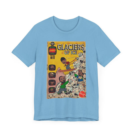 Glaciers of Ice - Unisex Jersey Short Sleeve Tee