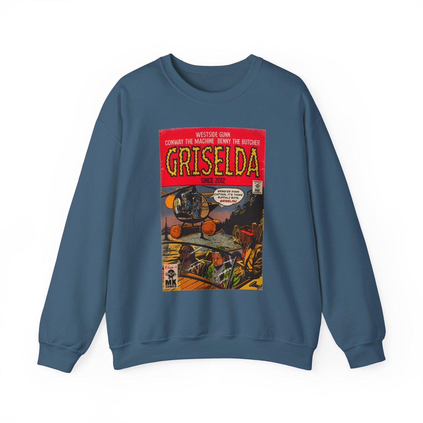 Griselda - Comic Book Art - Unisex Heavy Blendâ„¢ Crewneck Sweatshirt