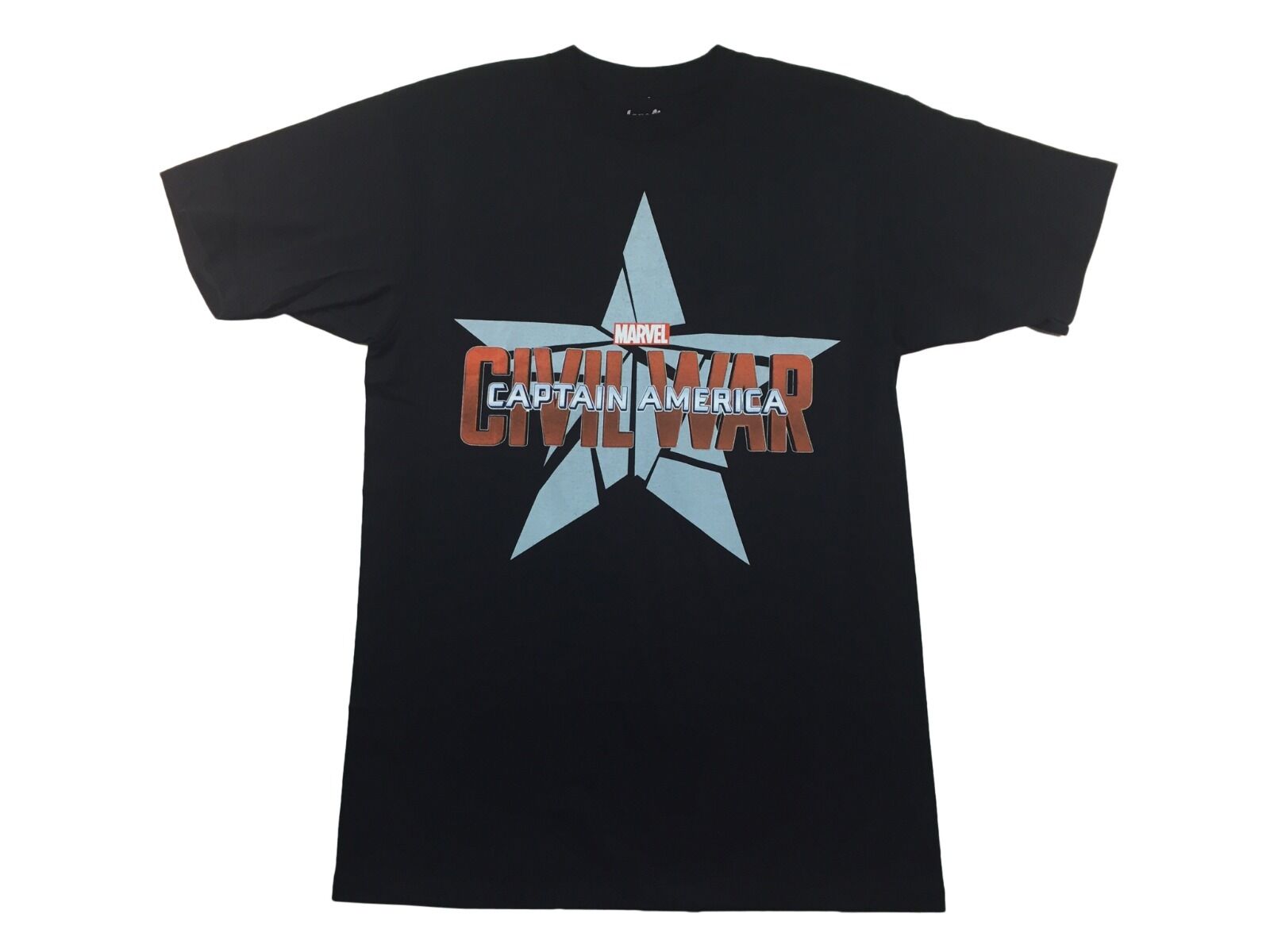 Captain America Civil War Shattered Star Adult T-Shirt - clothing by TeeHivey.com