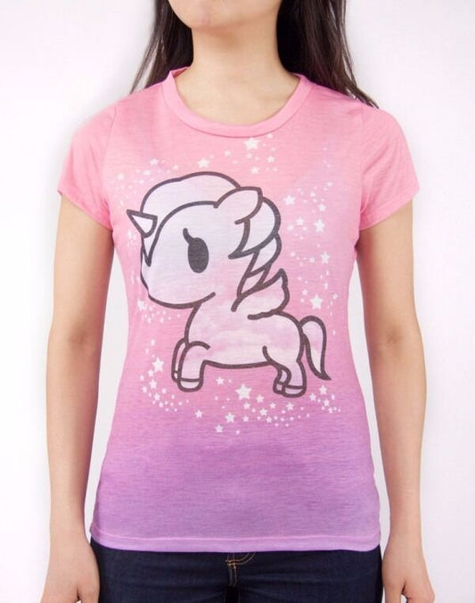 Tokidoki Unicorno Dip N Corno Junior T-Shirt - clothing by TeeHivey.com