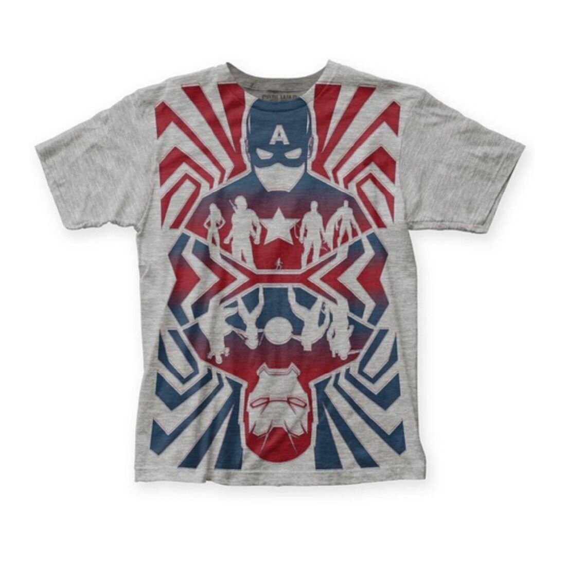 Captain America Civil War Opposing Forces Adult T-Shirt - clothing by TeeHivey.com