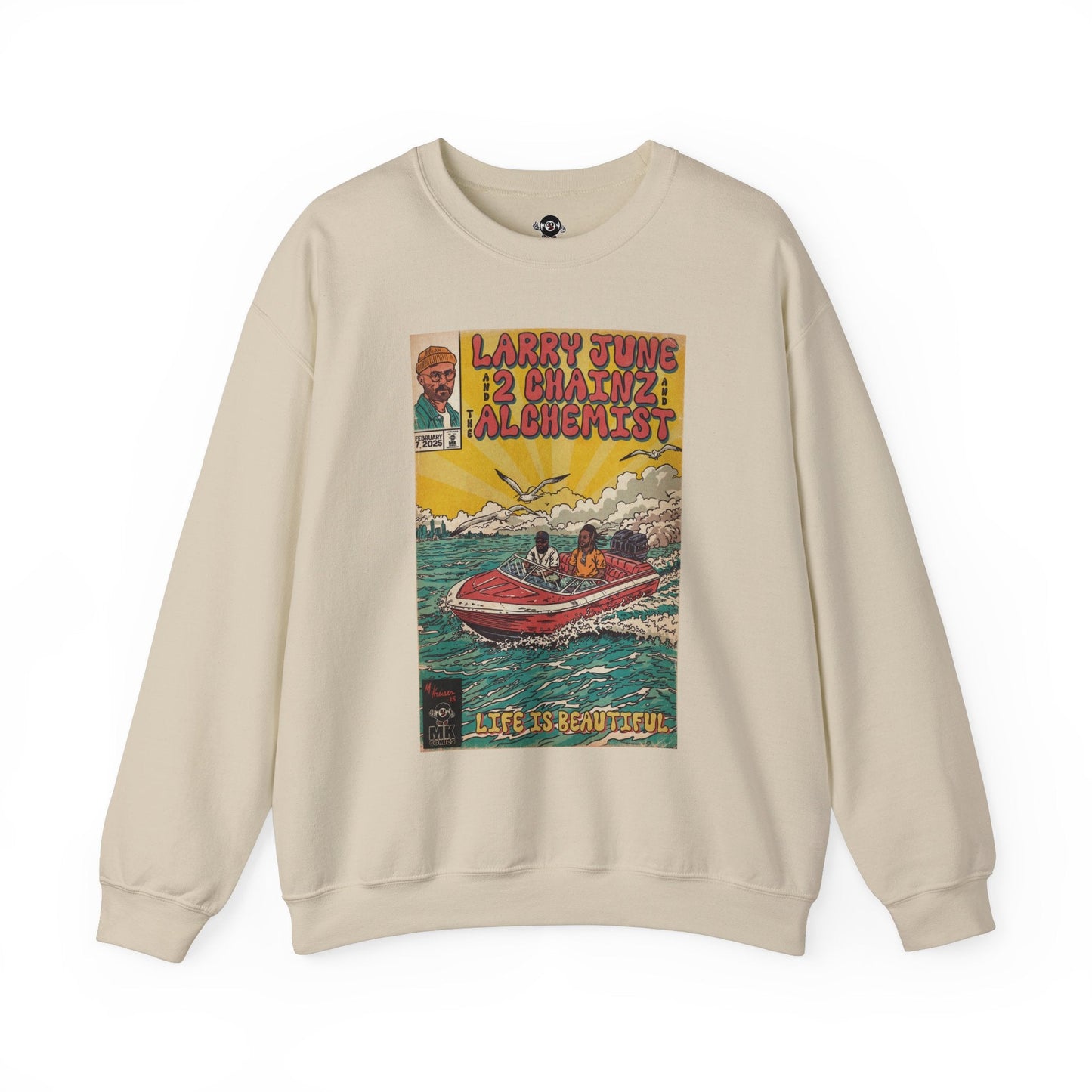 Life is Beautiful - Unisex Heavy Blendâ„¢ Crewneck Sweatshirt